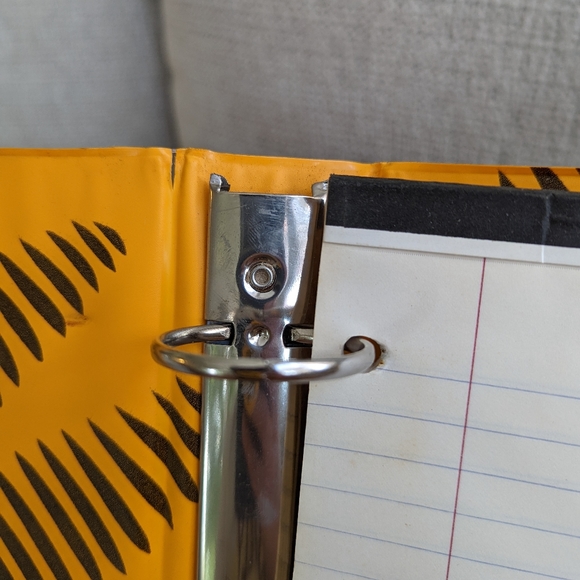 Garfield Binder and folders 90s comic school supplies - Picture 6 of 8